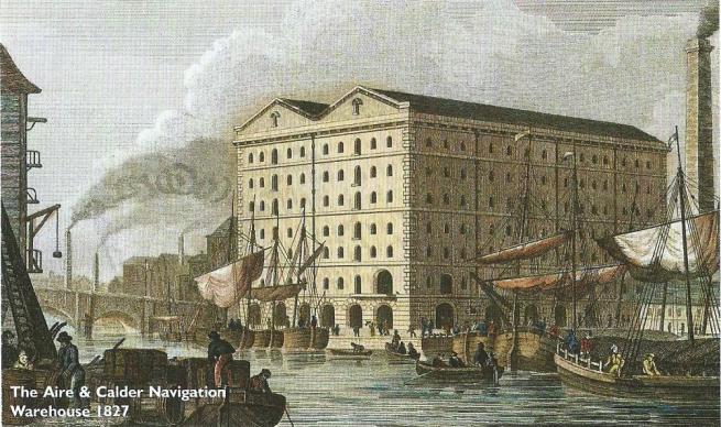 Aire and Calder Navigation warehouse 1827