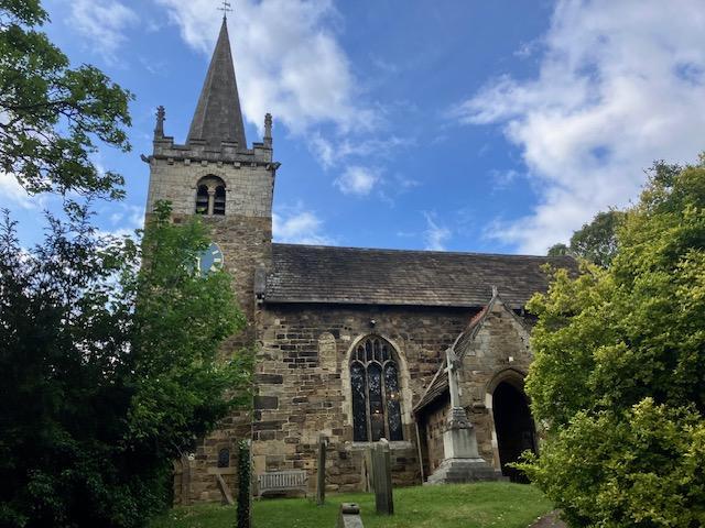 All Saints Church. Church building is very old