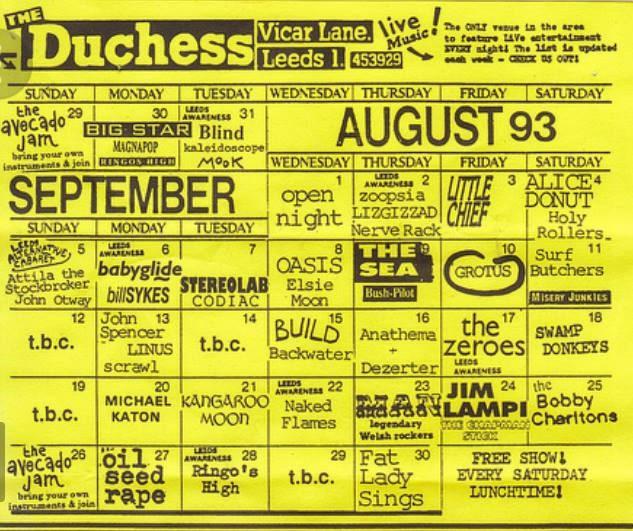 Gig Listing