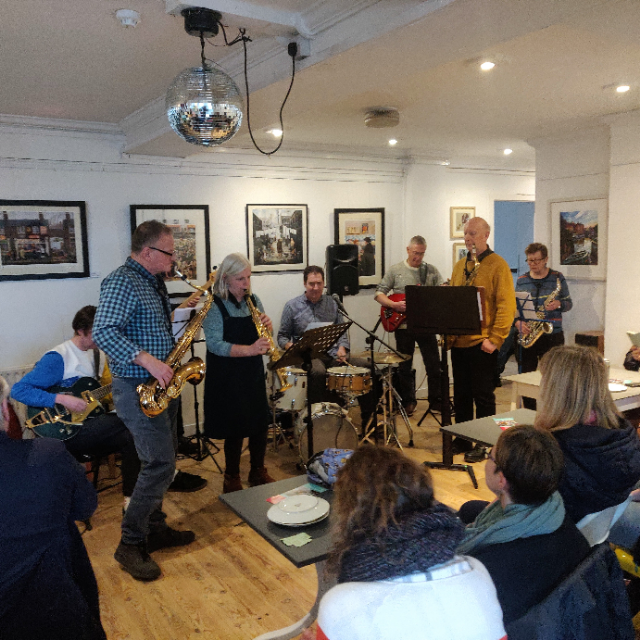 Picture of musicians playing at Northlight 