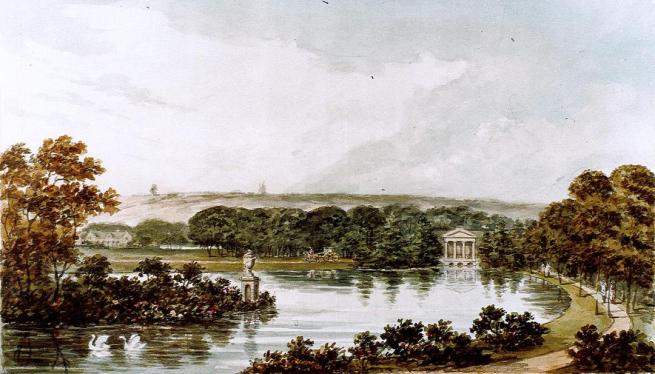 Oulton Hall from the Red Book