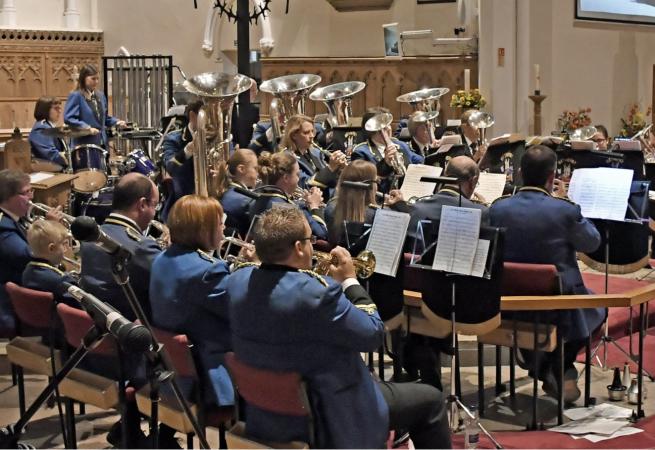 Photo of silver band