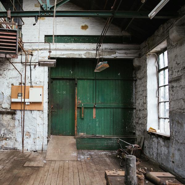 Forgotten mill space at Sunny Bank mIlls