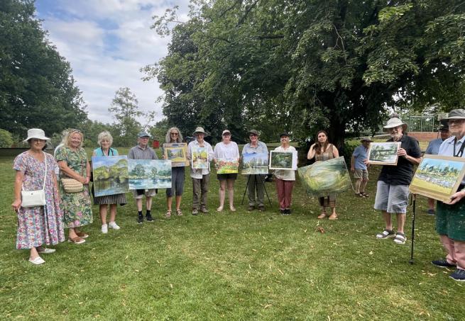 shortlisted painters of the landscape competition