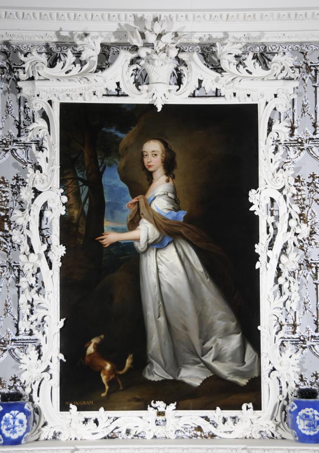 A portrait of the Blue Lady