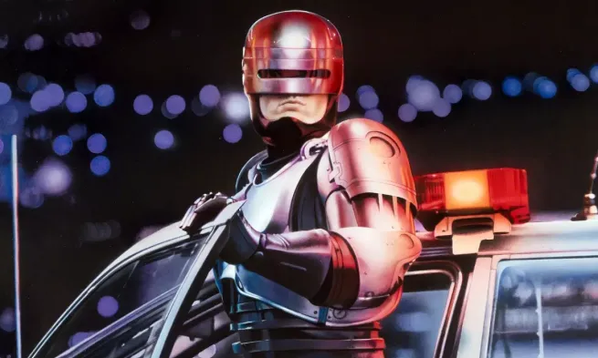 An image from the film RoboCop