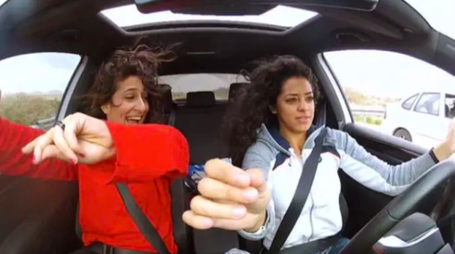 Still from the film Speed Sisters 