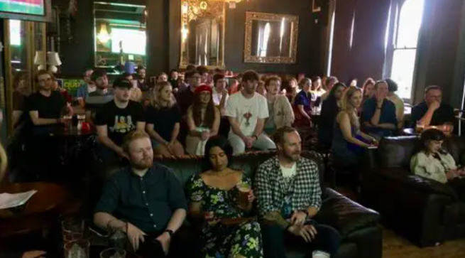 The audience at a North by Northeast event