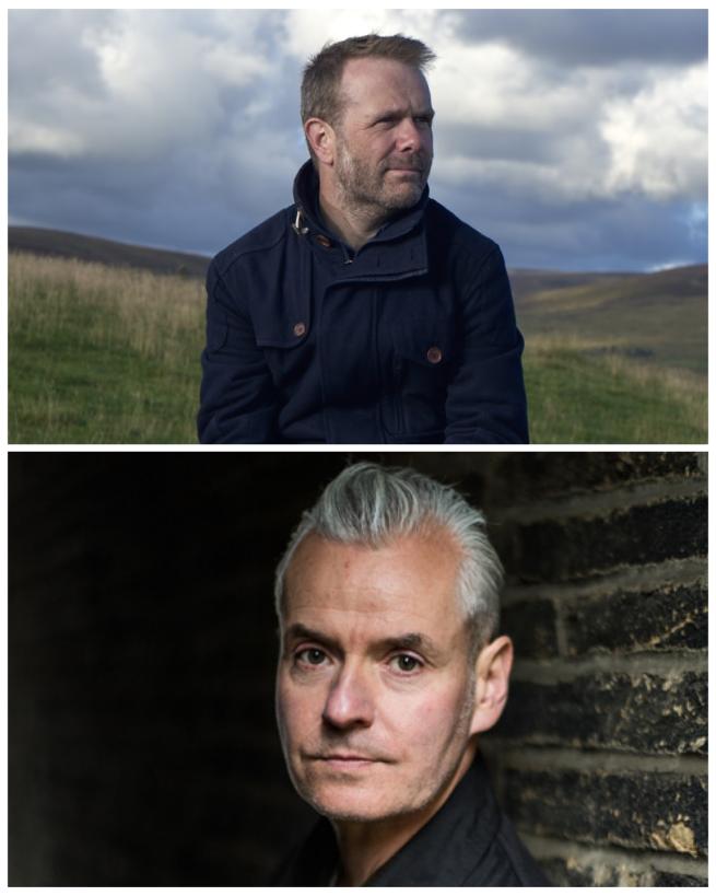 Authors Andrew Michael Hurley and Michael Stewart