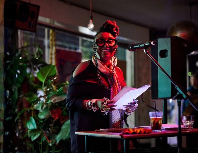 Photo of poet Malika Booker