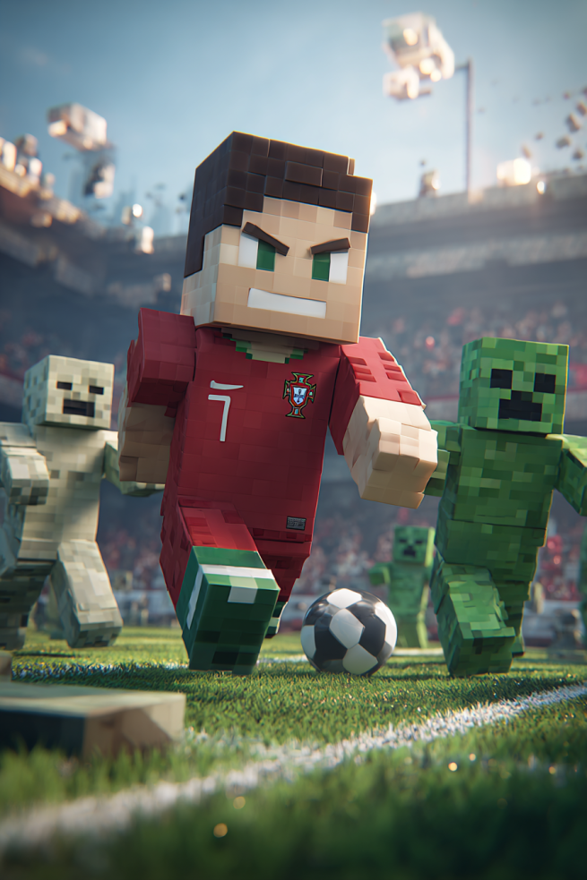 Minecraft Meets Football at Catalan October Camps