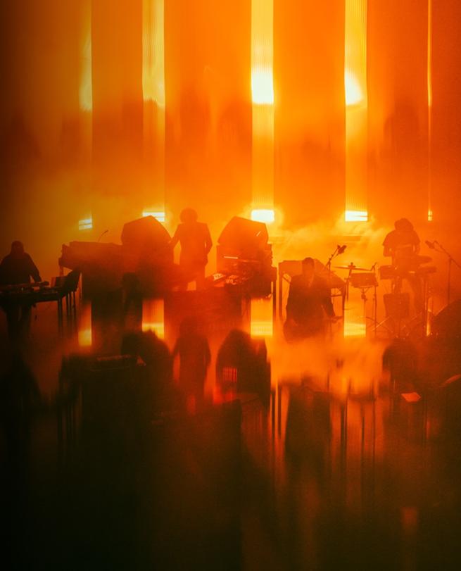 candlelight on stage