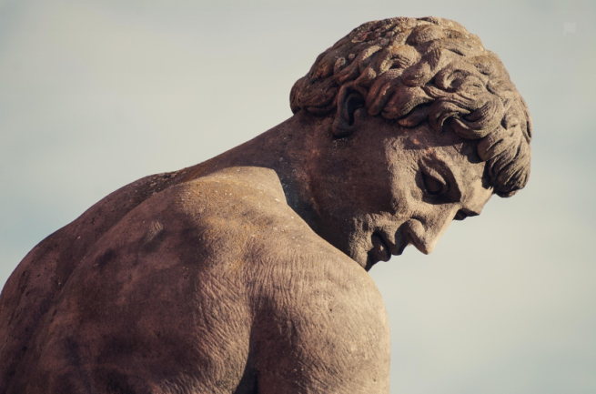thinking man