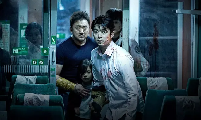 A still from the film "Train To Busan"