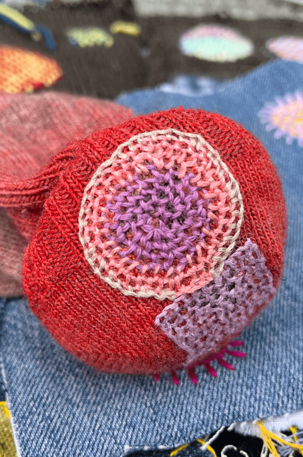 Honeycomb Darning by Lorna Johnston