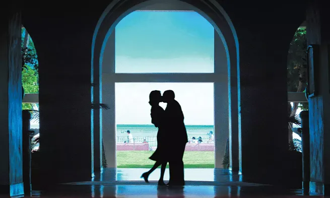 A still from the film "Punch-Drunk Love"