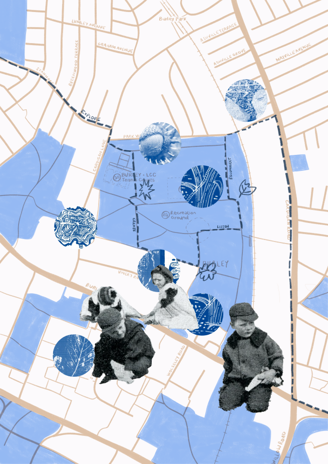 illustrated map