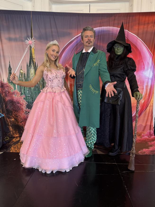 Wizardry fun with comic characters at Leeds Kirkgate Market