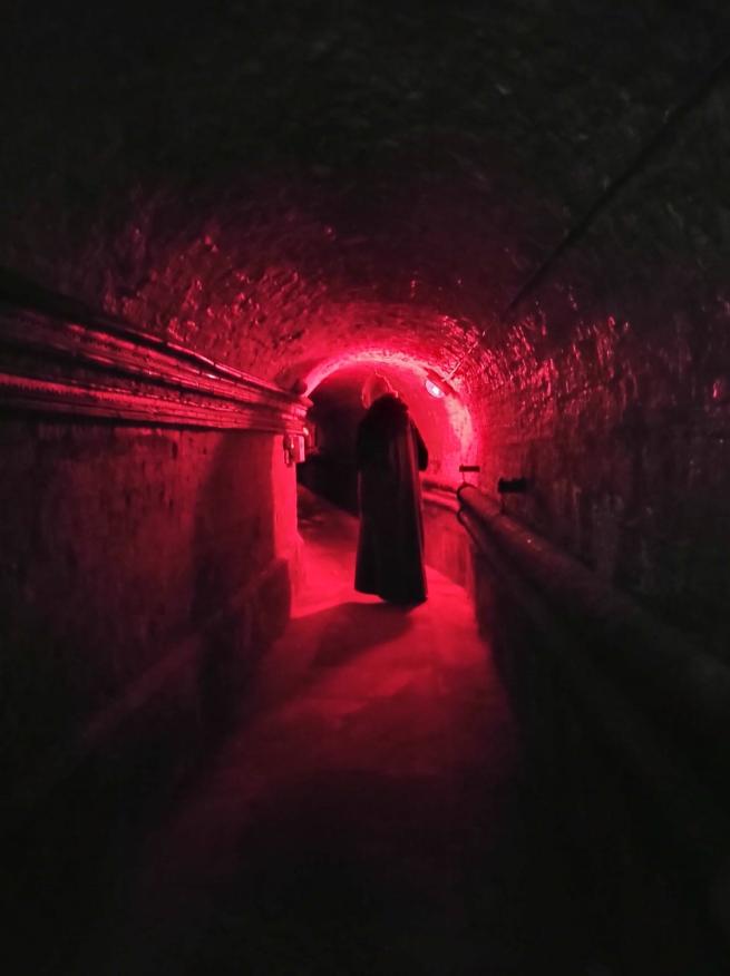 A view through the cellars at Temple Newsam