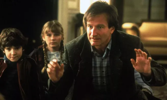 A still from the film "Jumanji"