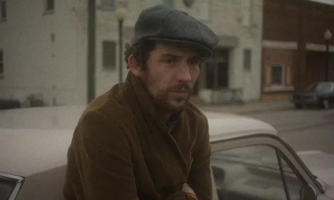 A still from the film "The Mastermind"