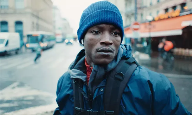 A still from the film "Souleymane's Story"