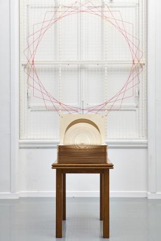 Lee Goater circles sculpture and installation