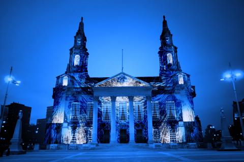 Artists impression of Theatre Of Illumination © Omni Pictures