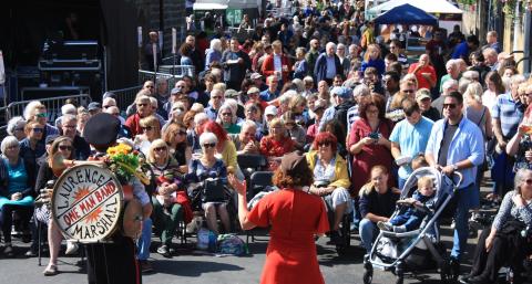 Chapel Allerton Festival held each year in in Regent Street