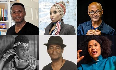 Jason Allen-Paisant, Malika Booker, Khadijah Ibrahiim, Jacob Ross, Rommi Smith all hosted by historian and author Colin Grant.