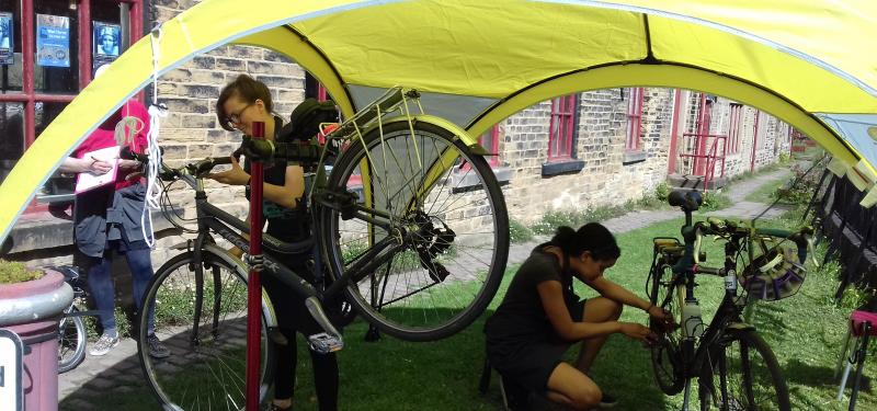 Dr Bike: free bike health check at Kirkgate Market