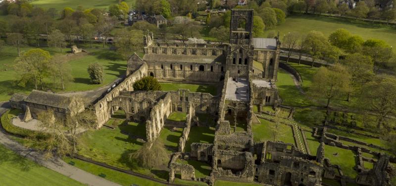Kirkstall Abbey Yoga with Eve