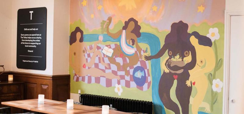 Café Commission: Herfa Thompson, Synapses Under A Vast Sky