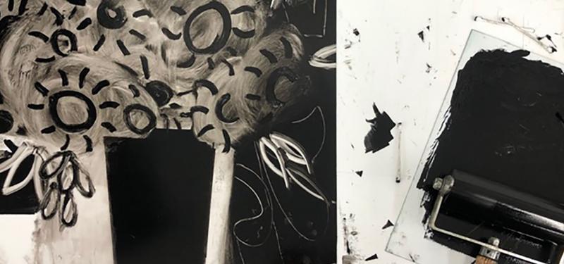 Still Life Workshop with Monoprinting