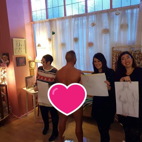 Fun Life Drawing Class & Afternoon Tea with Prosecco