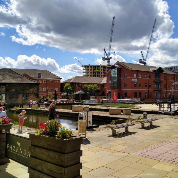 Aire and locks after lockdown: the waterways of Leeds