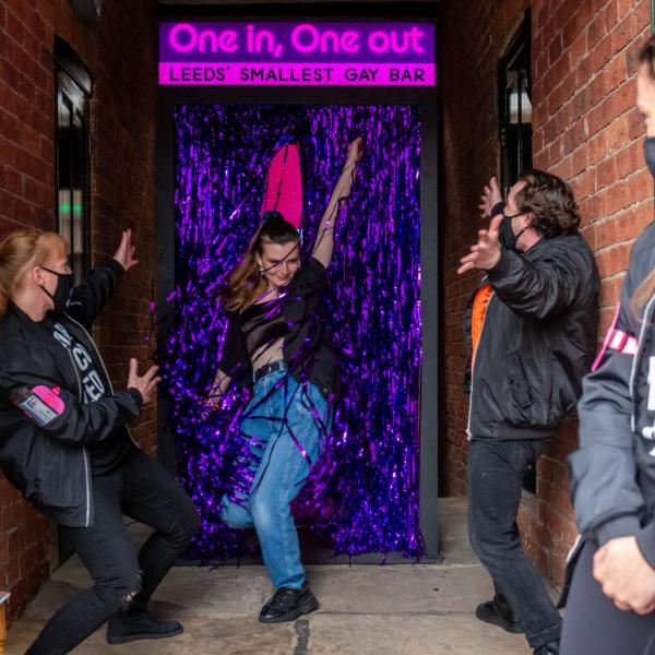 One in, One Out: Leeds’ Smallest Gay Bar at Leeds Pride Village Fete